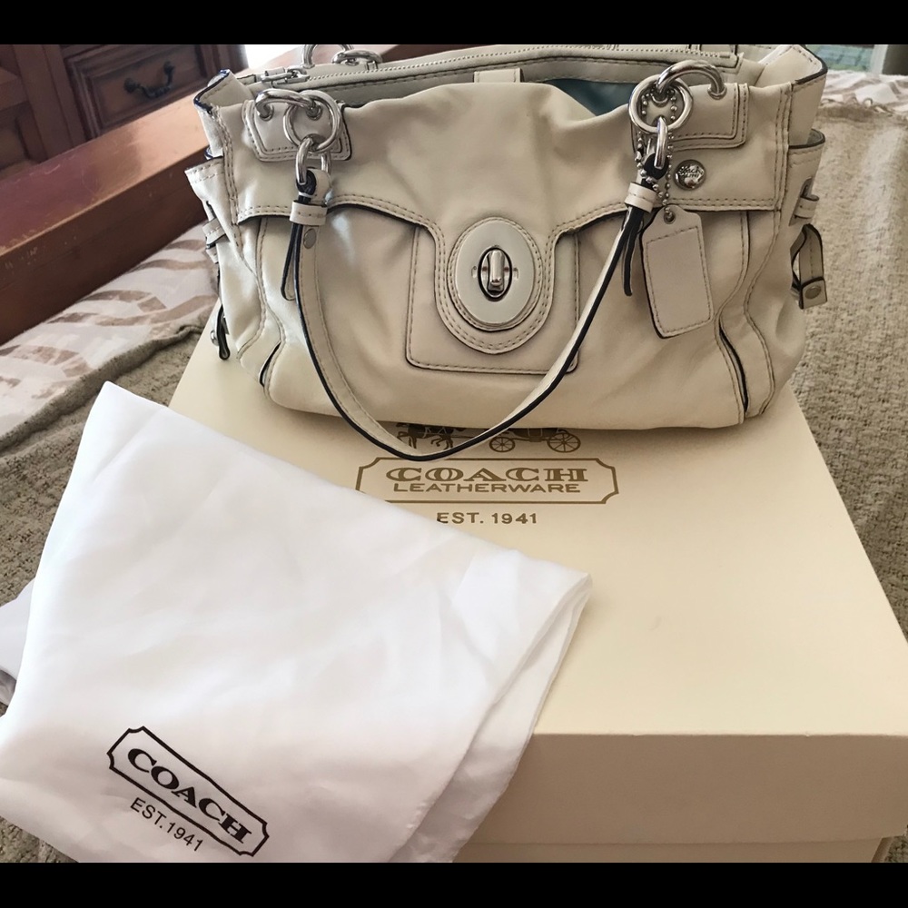 SOLD - Authentic Coach Purse - Picture 9 of 10